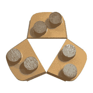 Metal Diamond Grinding Disc Shoe Tools Scraper for Lavina x Edco Grinder free shipping 1