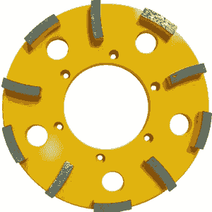 235mm Diamond Grinding Wheel for Eibenstock Concrete Grinder