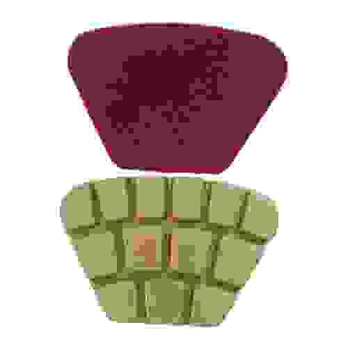 Cassani Type Resin Diamond Polishing Pad with Hook-and-Loop Backing for Stone, Concrete & Terrazzo 1