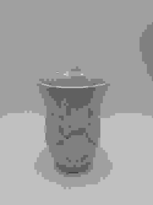 White Pink Vase