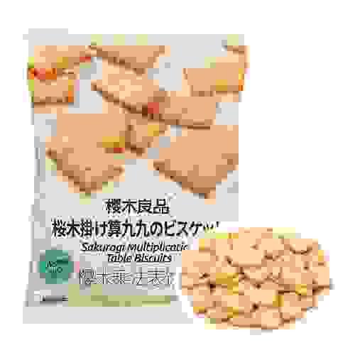 Sakuragi Multiplication Table Biscuits (Milk Flavor)90g