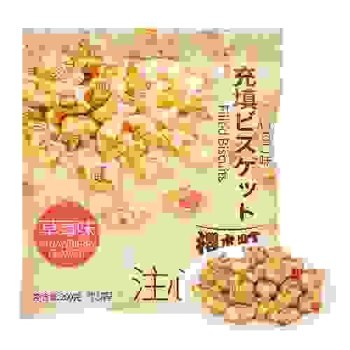 Filling Biscuit(Strawberry flavor)90g