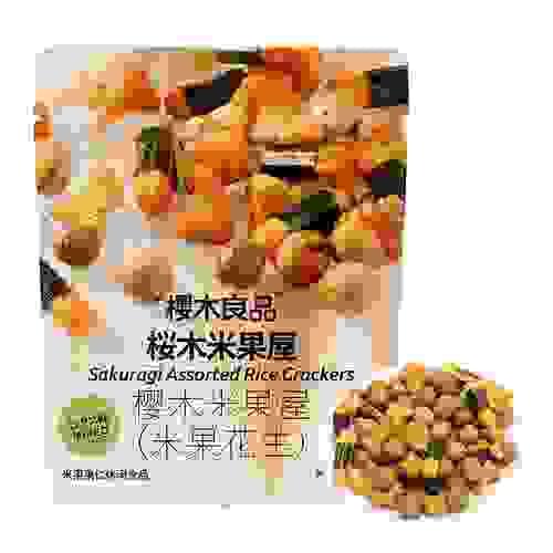 Sakuragi Assorted Rice Crackers (Rice Crackers And Peanuts) (Mixed Flavor)45g