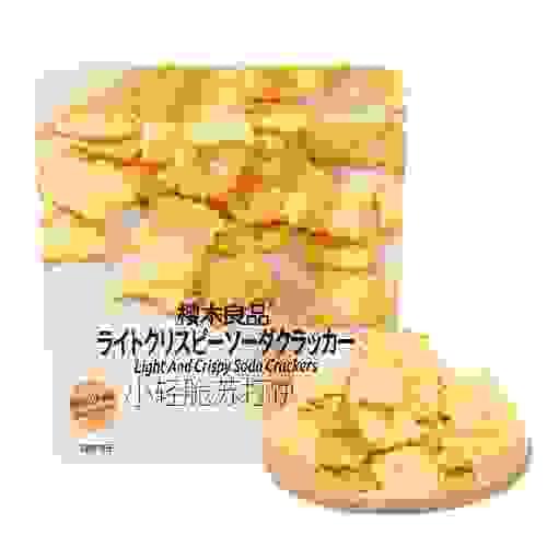Light And Crispy Soda Crackers (Black Truffle Ham Flavor)80g