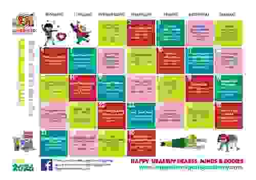 Little Superhero ACTIVE START APRIL - 30-Day Early Years Movement Calendar