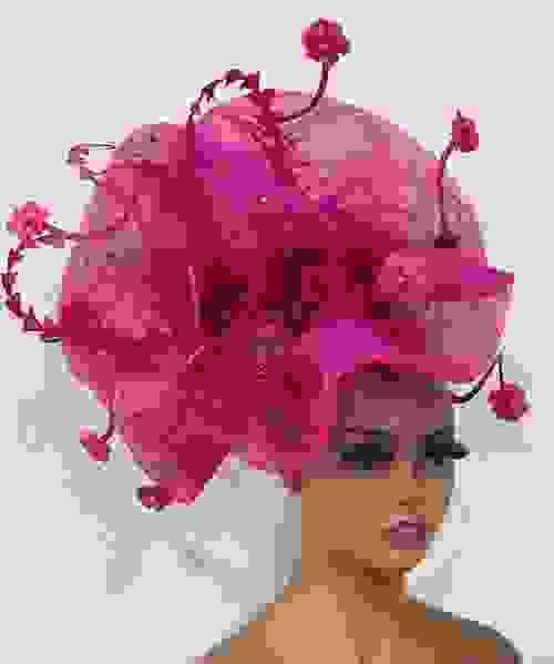 Pink Fascinator 
