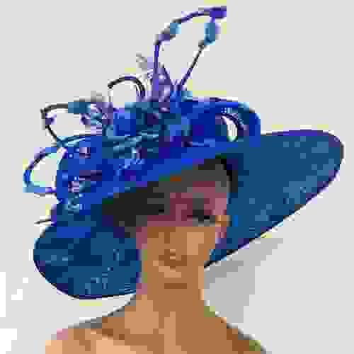 Blue English Hat