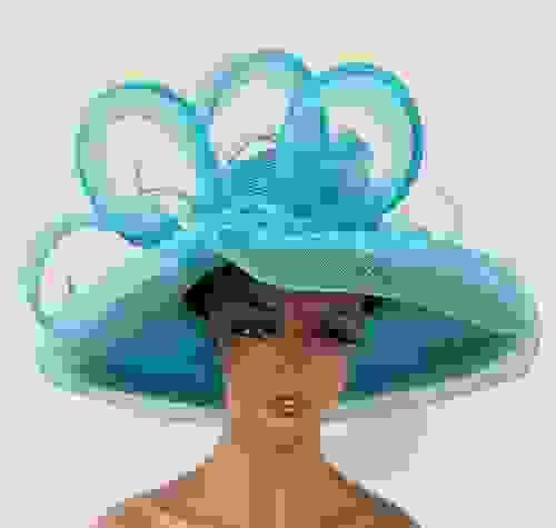 Blue English Hat