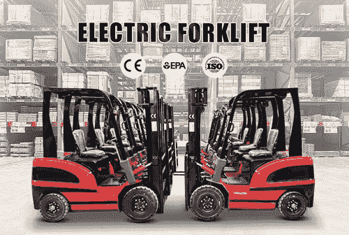 Electric Forklift with Lithium Battery 1.5Ton-7Ton