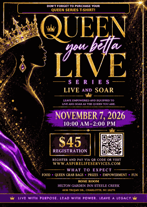 Queen You Betta Live- 2026 Series