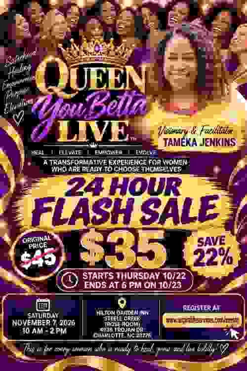 *24- Hour Flash Sale* Queen You Betta Live