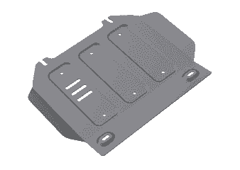 SKID PLATE RIVAL FOR ISUZU DMAX ENGINE 