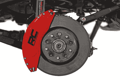 Rough Country Brake Caliper Covers for Jeep Wrangler JL/Gladiator 