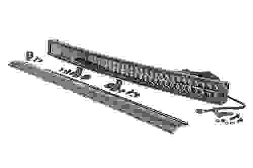 40&quot; ROUGH COUNTRY BAR | CURVED DOUBLE ROW | WHITE DRL