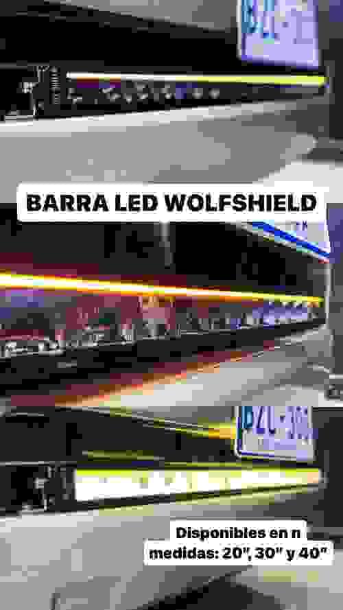 BARRA LED WOLF SHIELD