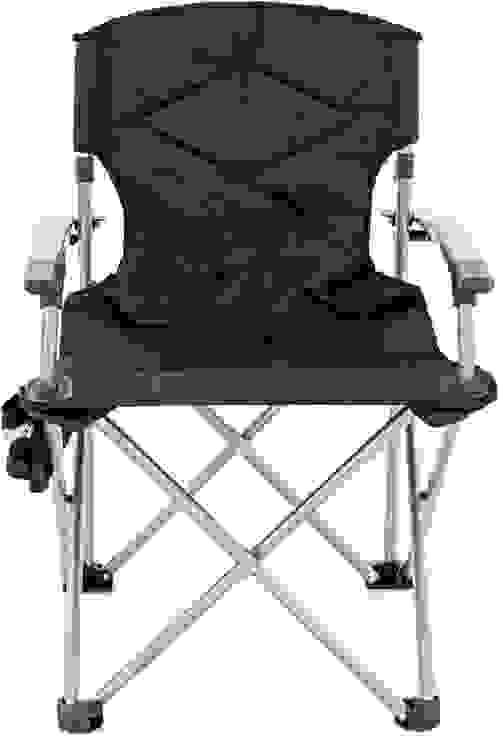 	 ROUGH COUNTRY LIGHTWEIGHT FOLDING CAMP CHAIR BLACK