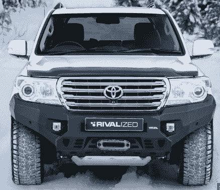 BUMPER DELANTERO RIVAL PARA TOYOTA LAND CRUISER