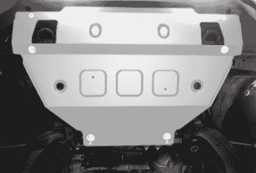 SKID PLATE RIVAL FOR ISUZU D-MAX RADIATOR 