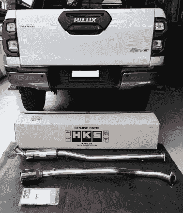  MUFLA HKS PARA TOYOTA HILUX 