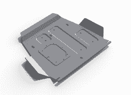 RIVAL SKID PLATE FOR TOYOTA LC200 ENGINE