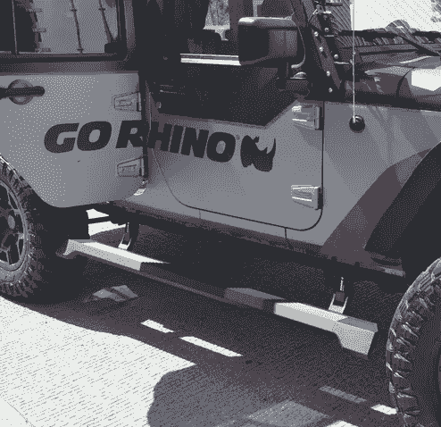 Go Rhino ELECTRIC FOOT STEP JEEP WRANGLER