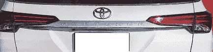 CHROME DOOR GARNISH TOYOTA FORTUNER 19+ CHROME