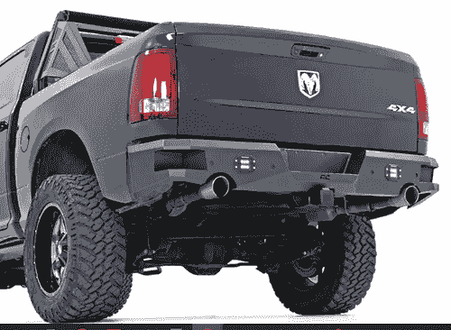 BUMPER TRASERO ROUGH COUNTRY RAM 1500