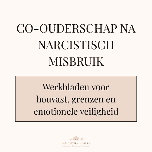 Werkblad: Co-ouderschap na narcistisch misbruik