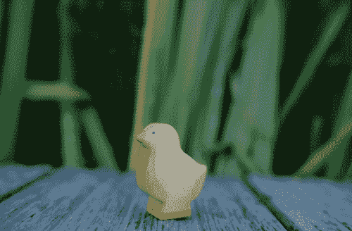 深色小雞 Chick dark