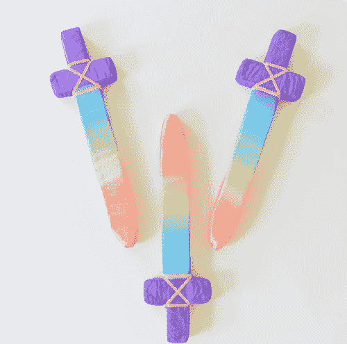 彩虹柔軟絲絨劍 Rainbow Soft Sword