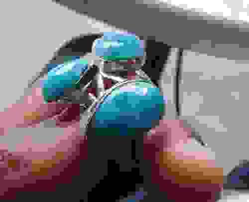 Larimar Rings we have all sizes in store