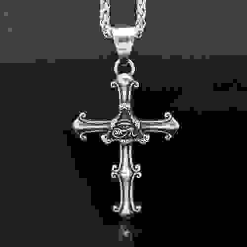 SV006 - 上帝之眼泰银十字架