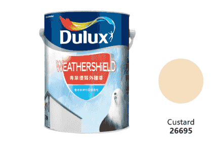 SKS-CI100073 多樂士 晴雨漆 26695 Custard 18L