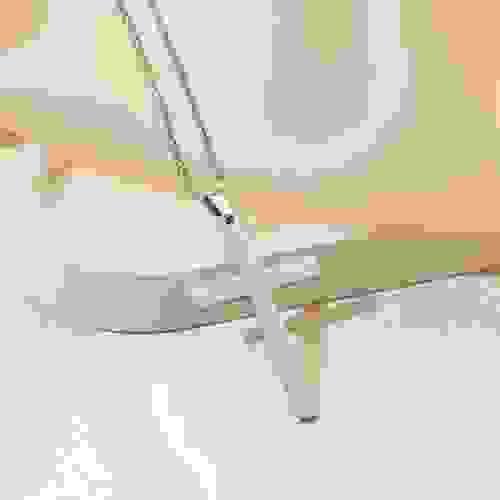 SV001 - 欧美不锈钢十字架项链 銀色