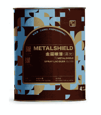 SKS-CIY000466 駱駝牌 METALSHIELD金屬噴漆 素色 HB6022 4L
