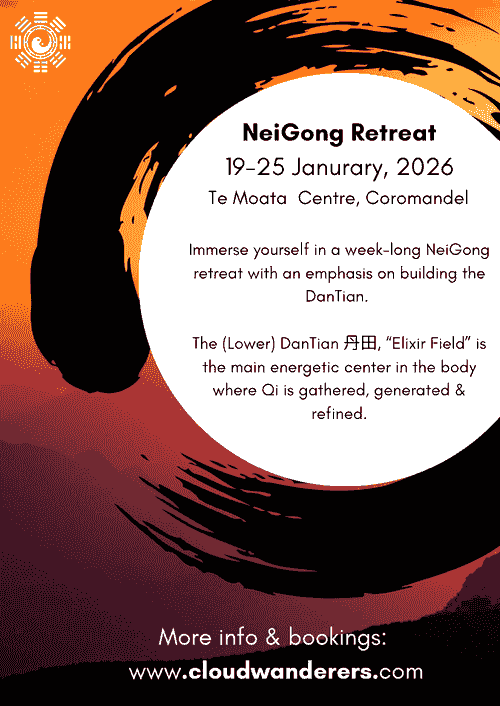 NeiGong Retreat, January 19-25, Coromandel, New Zealand 