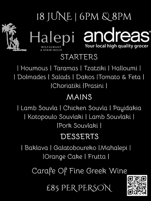 Halepi Comes to Chelsea 18th June