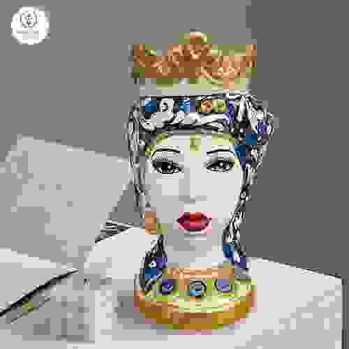 Sicilain Head Vase