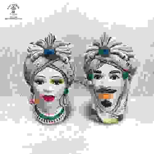 Sicilain Head Vase