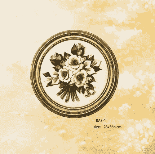 Beautiful Handmade Capodimonte Style Porcelain Flower Bouquet in Oval Frame Wall