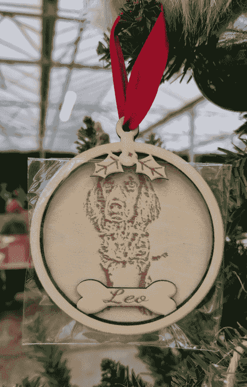 Pet Christmas tree baubles