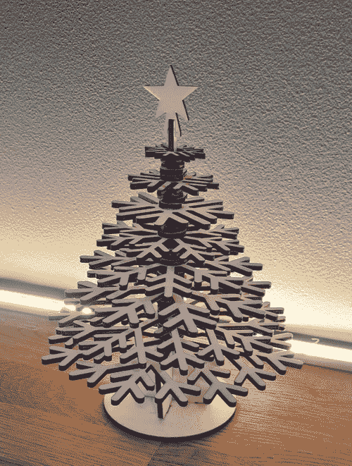 Snowflake Christmas Tree
