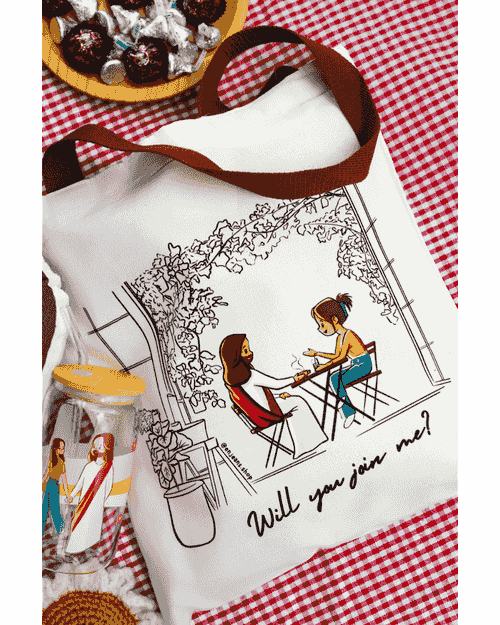 Bolso "Mi date con Jesús"