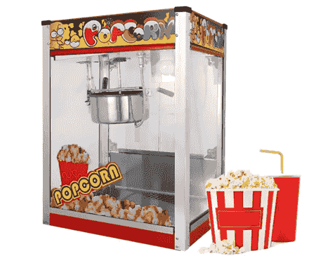 Pop corn machine