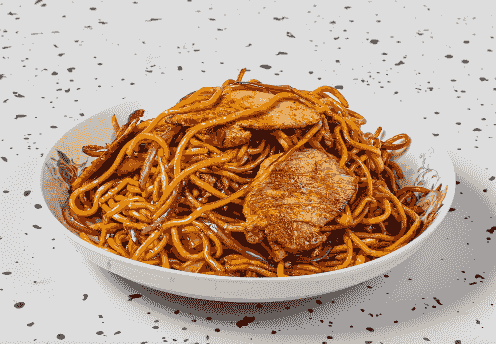 46.Τηγανητά Νουντλς με Χοιρινό / Fried Noodles with Pork