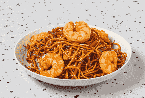 48.Τηγανητά Νουντλς με Γαρίδες / Fried Noodles with Shrimps