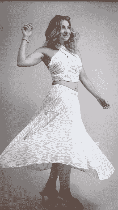 Crop Top Majo + Falda Napoles