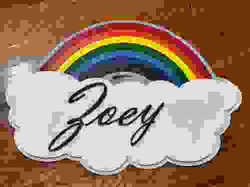 Custom Rainbow Sign 