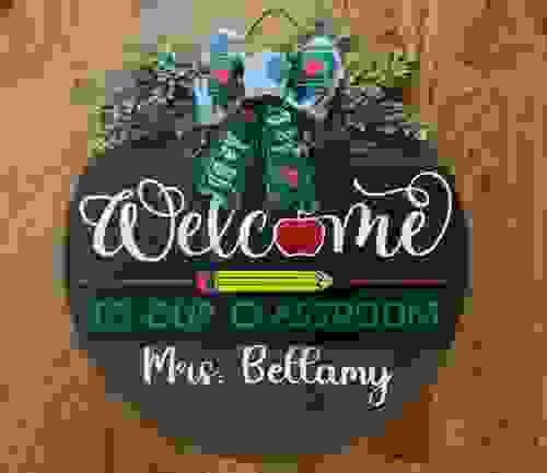 Custom Teacher Door Signs 