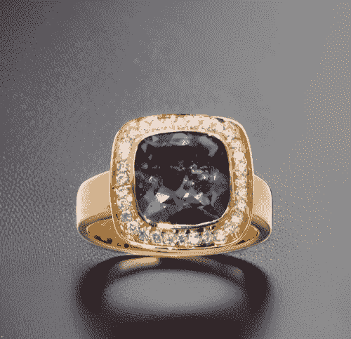 18ct Yellow Gold Amethyst Ring
